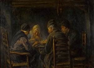 ポテトイーター 作： Jozef Israëls