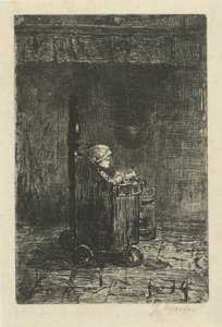 ハイチェアの子供