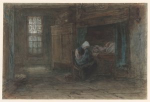 世界で一人ぼっち 作： Jozef Israëls