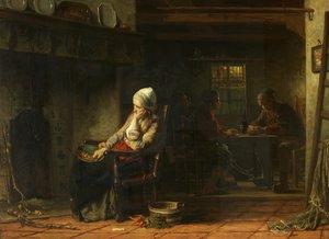 不幸な女性、または国内の悲しみ、1859