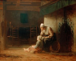 別れの前日 作： Jozef Israëls