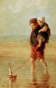 若いナビゲーター 作： Jozef Israëls
