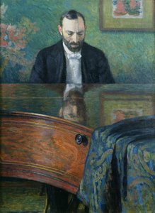 フェリックスジャジエンスキ（1861-1929）、ピアノ、1908年 作： Jozef Pankiewicz
