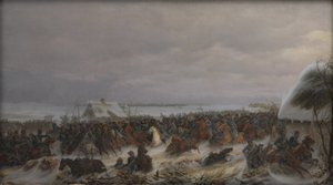 1864 年 2 月 29 日のフォルバスでの事件 作： Jørgen V. Sonne