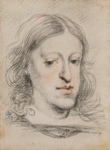 スペインのチャールズ2世の肖像画 作： Juan Carreño de Miranda