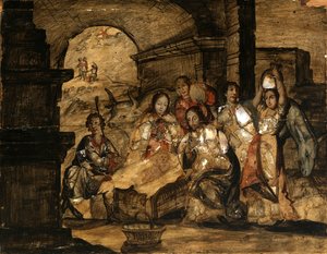 1662年の「The Nativity」。 作： Juan González