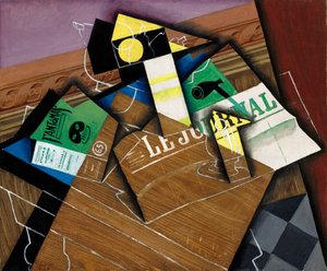 幽霊 作： Juan Gris