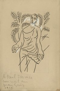女性 ？ 私 作： Juan Gris