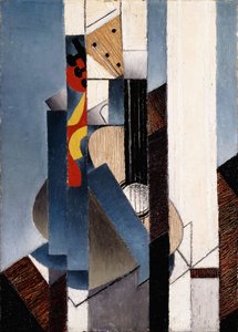 ギター、1913 作： Juan Gris