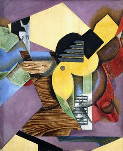 ギター、1913 作： Juan Gris