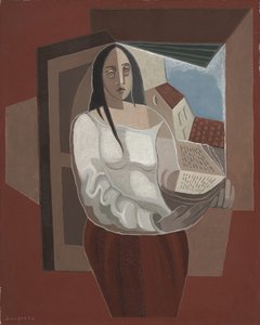 読書灯、1926 作： Juan Gris