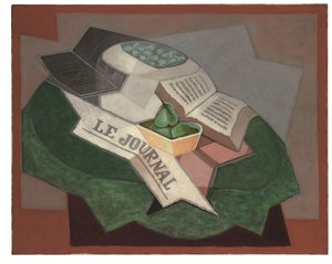 グリーンカーペット 作： Juan Gris
