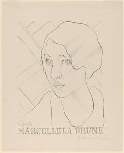 マルセル・ザ・ブラウン 作： Juan Gris