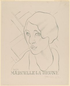 マルセル・ザ・ブラウン 作： Juan Gris