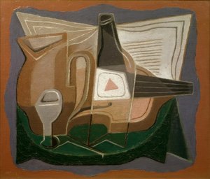 静物 作： Juan Gris