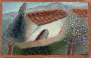 ミディ風景 作： Juan Gris