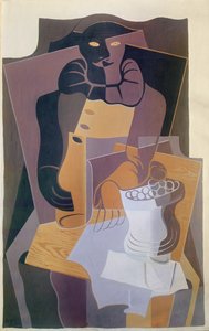 ピエロ 作： Juan Gris