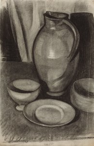 水差しのある静物;ネイチャー・モルト・ア・ラ・クルシュ、1910