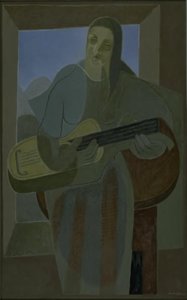 ギタリスト 作： Juan Gris