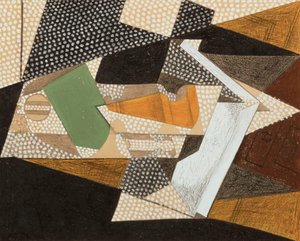ランプ、1916 作： Juan Gris