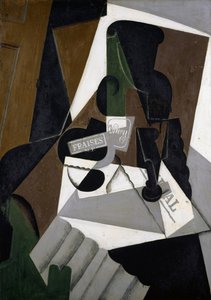 いちごジャムの鍋 作： Juan Gris