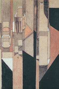 不明な画像 作： Juan Gris