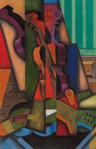 ヴァイオリンとギター 作： Juan Gris