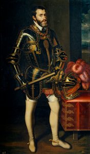 スペインのカール5世 作： Juan Pantoja de la Cruz