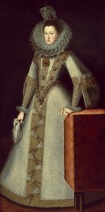 オーストリアのマーガレット（1584-1611）スペインの女王、1605 作： Juan Pantoja de la Cruz