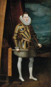 スペインのフィリップ3世 - スペイン・ポルトガル王フィリップ3世（1578-1621）の肖像 by パントハ・デ・ラ・クルス、フアン（1553-1608