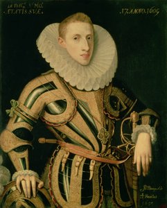 ディエゴデビジャマヨールの肖像 作： Juan Pantoja de la Cruz