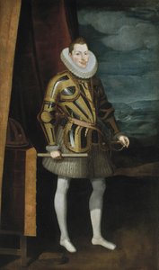 フィリップ3世の肖像1578-1621、スペイン国王とポルトガル、1606 作： Juan Pantoja de la Cruz