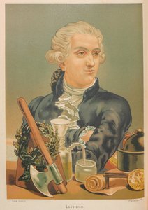 Antoine-Laurent Lavoisier 1743-1794 の肖像、1879 年。 作： Juan Planella y Rodríguez