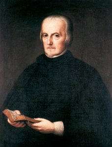 ドン・ペドロ・カルデロン・デ・ラ・バルカの肖像 (1600-1681) 作： Juan de Alfaro