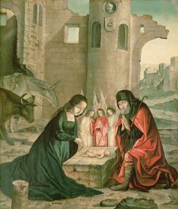キリスト降誕 作： Juan de Flandes