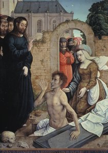 ラザロの復活 作： Juan de Flandes