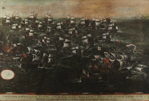 ペルナンブーコの海戦、あるいはアブロホスの海戦（III図）。1632年頃 表3-v2-2 作： ファン・デ・ラ・コルテ