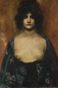 オリエンタル ガール、1890～1895年頃。 作： Juana Romani