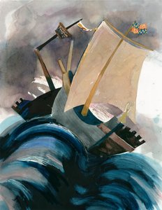 Battle of Winchelsea, 1350 2010年。    作： Judith Dobie