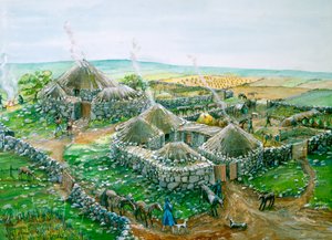 カイザスター古代村、1～2世紀、1990～2010年 作： Judith Dobie