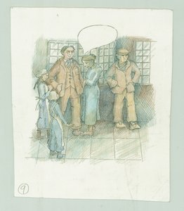 ドイツ海軍によるノースヨークシャー州スカボローへの砲撃（1914年） 2014年 作： Judith Dobie