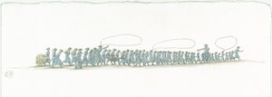 ドイツ海軍によるノースヨークシャー州スカボローへの砲撃（1914年） 2014年 作： Judith Dobie