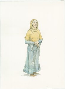 マチルダ・オブ・フランドル、c1066 2015年 作： Judith Dobie
