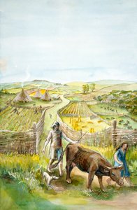 田園風景、2000BC、c1990-2010 作： Judith Dobie