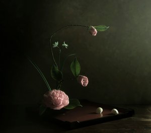  作： 