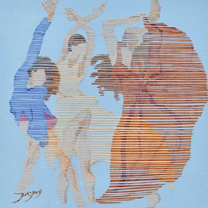 流れるようなダンスのポーズ 作： Jukyong Park