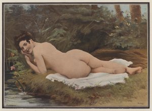入浴後の女性（カラーリソ）