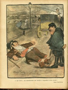 Le Rire』に掲載されたAbel Faivre（1867-1945）のイラスト 作： Jules Abel Faivre