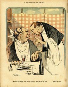 アベル・フェーヴル（1867-1945）のイラスト（『Le Rire』No.297 作： Jules Abel Faivre