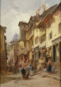 フランス北部のストリートシーン